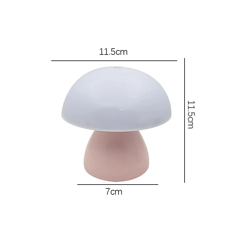 Mirravo Mushroom Lamp — Aesthetic 
LED Night Light for Dream Rooms